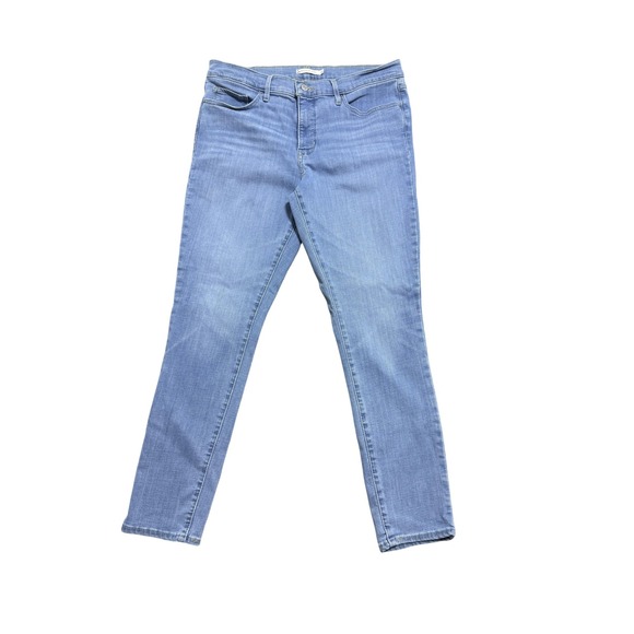 Levi's Jeans Womens 32 Light Wash 311 Shaping Skinny Stretch Denim W32 L30 - Picture 1 of 9